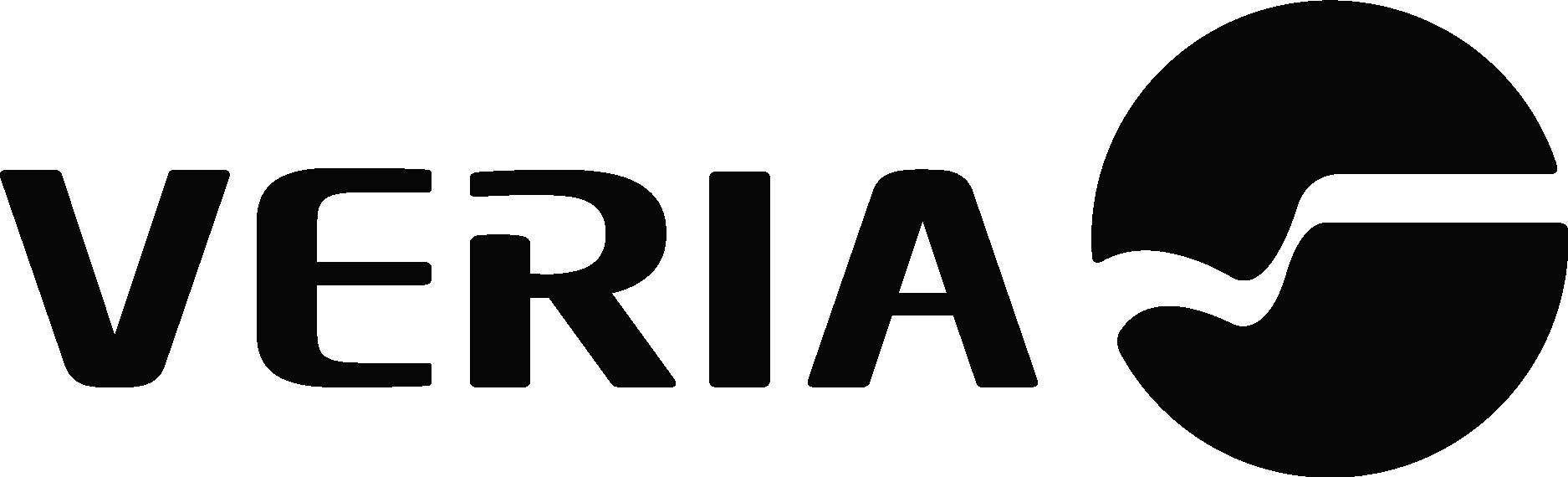 Veria Black Logo Vector Logo